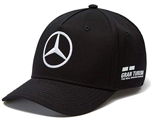 Mercedes AMG F1 Team Driver Puma Hamilton Baseball Gorra Negro Oficial 2018