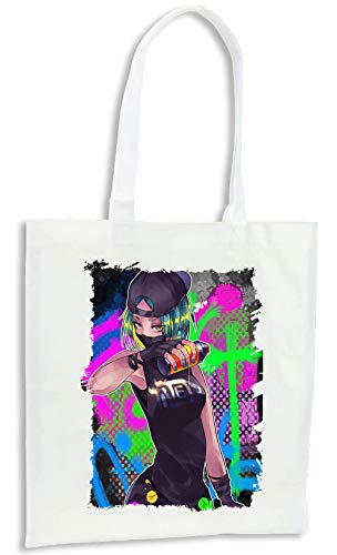 MERCHANDMANIA Pack 4 Bolsas Chica GRAFITERA Videojuego Cocina Compra Kitchen