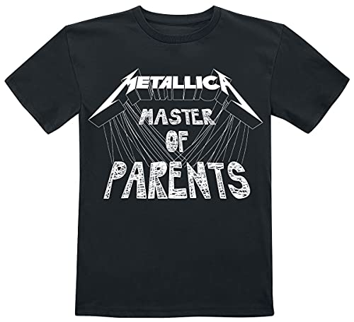 Metallica Master of Parents Unisex Camiseta Azul Marino 116, 100% algodón,