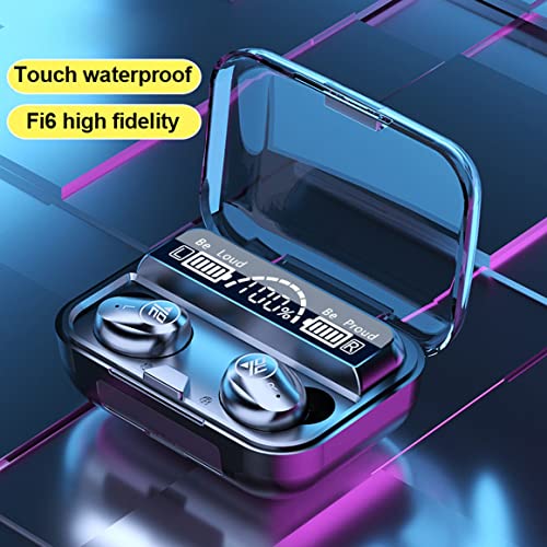 MeterBew1147 M16 Gaming Headset de Baja latencia y Modo Dual Decodificación de Auriculares inalámbricos para Juegos Stereo Touch Wireless Headset - Azul