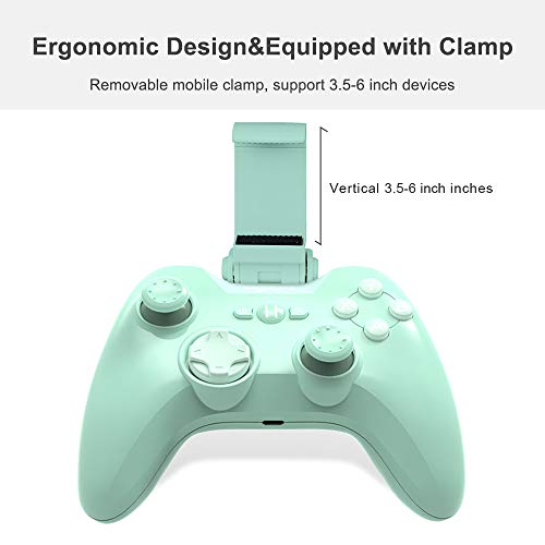 Mfi Game Controller für iPhone PXN Speedy(6603) iOS Gaming-Controller für Call of Duty Gamepad mit Handy-Clip für Ipad, iPhone