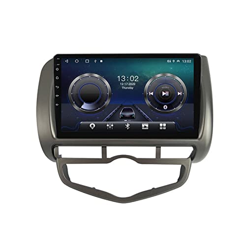 MGYQ Radio Coche Bluetooth, Manos Libres Radio Estéreo De Coche 2 DIN, Autoradio para Honda Jazz City 2002-2007 Apoyo WiFi/FM/USB/Navegacion GPS/Carplay Android Auto,4+64g