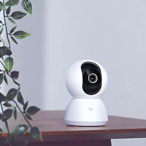 Mi 360° Home Security Camera 2K . Resolución 2K -Detección Humana con IA -Lente 6P -Abertura F1.4