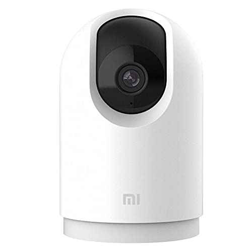 MI XIAOMI 360° Home Security Camera 2K Pro Smart IP Camera 1296P 360 Cámara Panorámica con Bluetooth Gateway 2.4GHz 5GHz WiFi Seguridad Infantil en casa, Blanco
