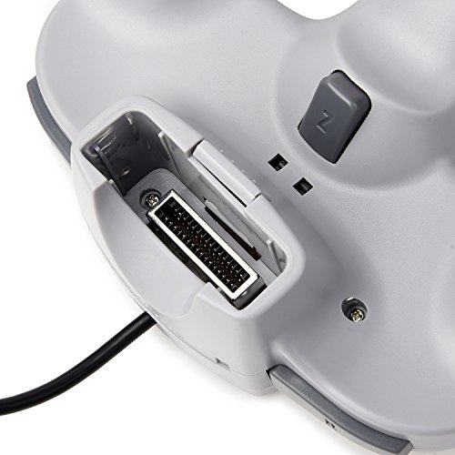 miadore Retro N 64 bit N64 Controller, Joystick con Mando Gamepad para el Sistema N64 de la Consola N64, Gris