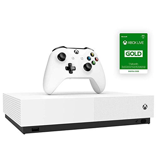 Microsoft - Consola Xbox One S 1TB All-Digital Edition con mando inalámbrico Xbox One