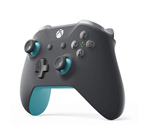 Microsoft - Mando Inalámbrico, Color Gris y Azul (Xbox One)
