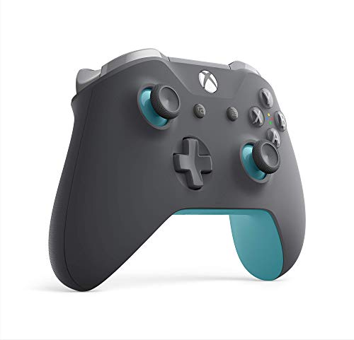 Microsoft - Mando Inalámbrico, Color Gris y Azul (Xbox One)