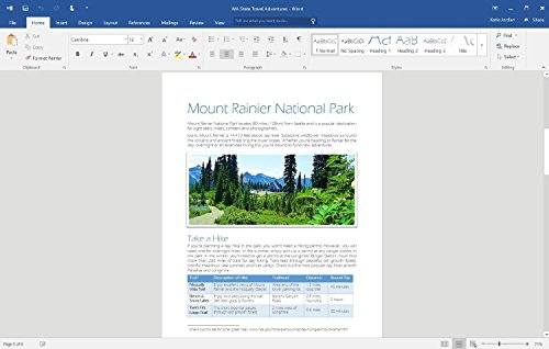 Microsoft - Office 365 Personal 1 PC/Mac + 1 Tableta, 1 año