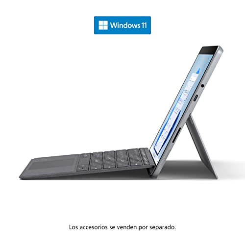 Microsoft Surface Go 3 - Portátil 2 en 1 de 10.5 pulgadas Full HD, Wifi, Intel Pentium Gold 6500Y, 8 GB RAM, 128 GB SSD, Windows 11 Home, Platino