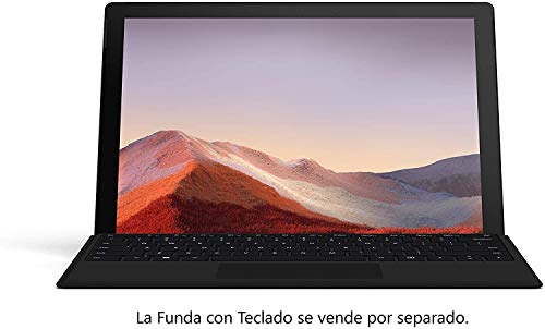 Microsoft Surface Pro 7 - Ordenador portátil 2 en 1 de 12.3" (Intel Core i5-1035G4, 8GB RAM, 256GB SSD, Intel Graphics, Windows 10) Negro