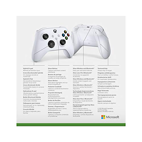 Microsoft Xbox Wirel. Controller Xbox Series X/S Robot Blanco