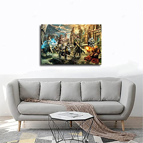 Might & Magic X Legacy 1 - Póster de lona para decoración de pared, para sala de estar, dormitorio, decoración, 30 x 45 cm