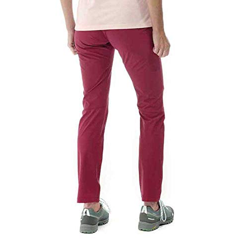 Millet - Wanaka Stretch Pant II W - Pantalones de senderismo para mujer - Hidrófugo y a prueba de viento - Senderismo, trekking - Burdeos