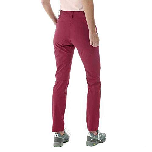 Millet - Wanaka Stretch Pant II W - Pantalones de senderismo para mujer - Hidrófugo y a prueba de viento - Senderismo, trekking - Burdeos