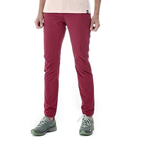 Millet - Wanaka Stretch Pant II W - Pantalones de senderismo para mujer - Hidrófugo y a prueba de viento - Senderismo, trekking - Burdeos