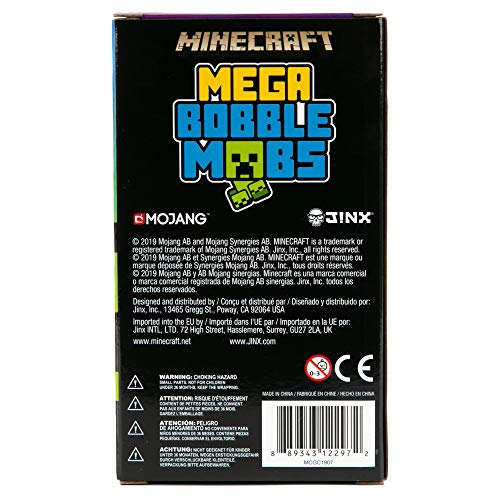 Minecraft 2297 Jinx Creeper Mega Bobble Mob Standard, Multicolor