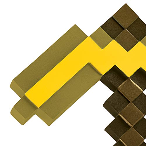 Minecraft DISGUISE Pico Dorado Mojang, Juguetes Disponible en Talla Única