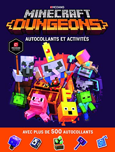 Minecraft Dungeons Sticker Book: Autocollants et activités
