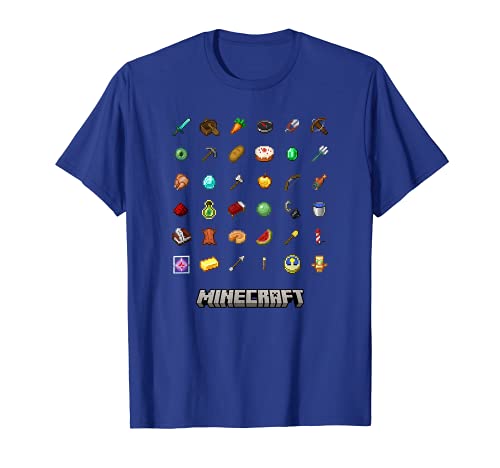 Minecraft Items Textbook Camiseta