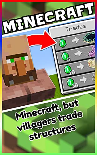 Minecraft: Minecraft, but villagers trade structures (English Edition)