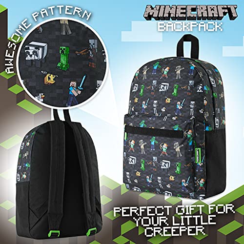 Minecraft Mochilas Escolares Juveniles, Material Escolar Bonito, Mochila Escolar Niños