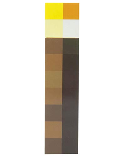 Minecraft Torch 22oz Kids Botella de agua con tapa de tornillo de plástico