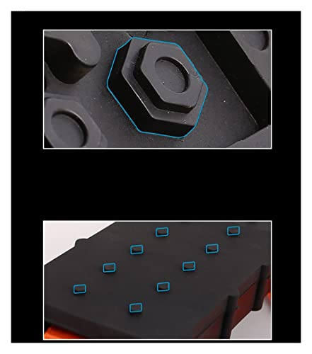 MINGMIN-DZ Cadena de Nieve del Coche Neumático de Coches Cadena de Nieve Snow SUV Coche Off-Road Vehículo Emergencia Escape Cadena de Nieve para camioneta de Recogida de SUV de Coche (Pcs : 2pcs)