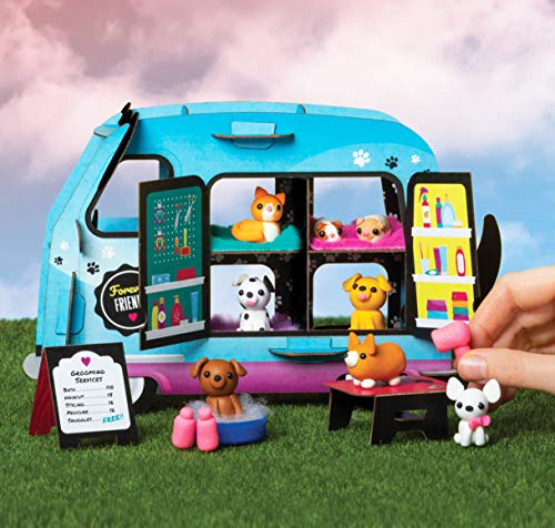 Mini Clay World Pet Adoption Truck: Make & Bake 15 Clay Animals & Display! (Klutz)