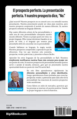 Mini-Guiones para los Cuatro Colores de las Personalidades: Cómo Hablar con Nuestros Prospectos de Redes de Mercadeo