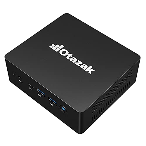 Mini PC Windows 10 Pro Celeron J4125 8GB LPDDR4 128GB SATA SSD Soporte Windows 11 y Liunx/Ubuntu iPC45 Mini computadora UHD 4K@60Hz USB-C Dual Band Wi-Fi BT5.0 PXE LAN RTC