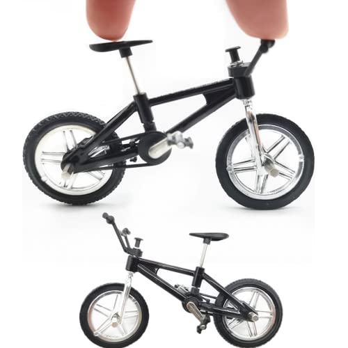 Mini Set de Juguetes para Dedos, 4 Piezas Monopatines para Dedos Bicicleta de Dedo Scooter de Dedo Tablero de Vitalidad de Dedo Finger Skateboard Juguetes Juegos para Niños