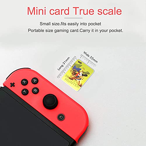 Mini Tarjeta NFC Monster Hunter Rise De 9 Piezas, Incluye: Palamute, Palico, Magnamalo, Compatible con Switch/Switch Lite