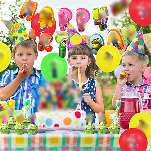 Miotlsy Party Supplies Bros adornos para cupcakes Mario Globos kit de decoración de fiesta de Mario Ducha de Bebé Fiesta de Cumpleaños