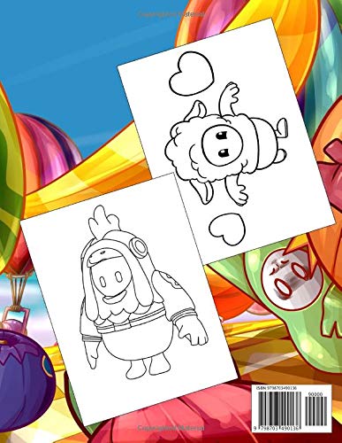 Mixigaming! - Gaming Character FG Coloring Book: Wonderful Gift For All Fans of Fall Guys With Beautiful, High Quality Designs