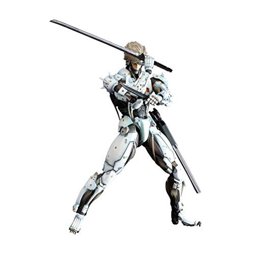 MizzZee Play Arts PA Game Metal Gear Rising Revengeance Metal Gear Solid The Phantom Pain Raiden/Jack Figura de acción colección Juguetes 28cm