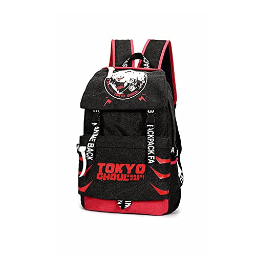 Mochila De Juego De Anime Para Tokyo Ghoul, Mochila De Moda Para Estudiantes Con ImpresióN Juvenil (16,9 × 12 × 5,9 pulgadas)