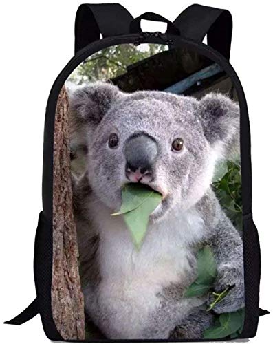 Mochila Escolar,Bolso para computadora portátil para Adultos Mochilas de Viaje Llevar Todos los días Mochila para Libros Mochilas Escolares Koala Lindas para niños Mochila para Libros Ligeros de pr