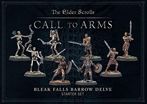 Modiphius The Elder Scrolls Call to Arms Miniature Game - Bleak Fall Barrow Delve Set (MUH052032)