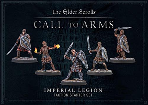 Modiphius The Elder Scrolls Call to Arms Miniature Game - Imperial Legion Faction Starter Set (MUH052030)