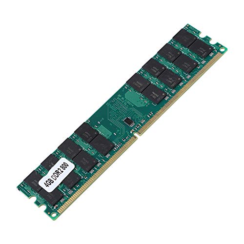 Módulo de Memoria DDR2 de Gran Capacidad de 4 GB, RAM de transmisión de Datos de súper Alta Velocidad de 800 MHz, Altas propiedades antiinterferencias y antiestáticas,brindan una excelente experienci