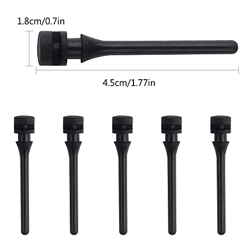 MoK 50 Piezas Tornillo del Ventilador de la Caja, Ventilador de PC Goma Antivibración, Soportes de Ventiladores de Caja de Goma, para Fanático del Estuche, Fan Los Sujetadores Anti Vibración