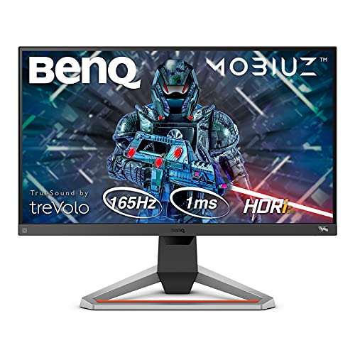 Monitor para juegos BenQ MOBIUZ EX2510S 24,5'' HDR IPS, 165 Hz 1 ms FreeSync Premium FHD, Negro