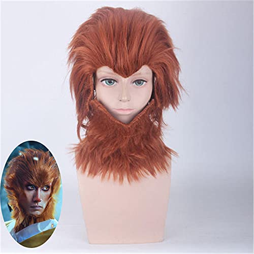 Monkey King: Hero Is Back The Monkey King Sun Wukong Cosplay Wigs+Bear+Wig Cap