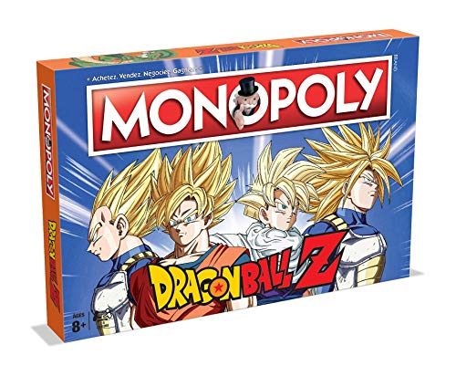 Monopoly Dragón Ball Z - Juego de Mesa (versión Francesa)