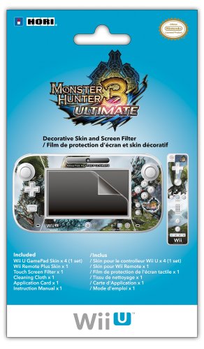 Monster Hunter 3 Ultimate Filter And Skin Set [Importación Inglesa]