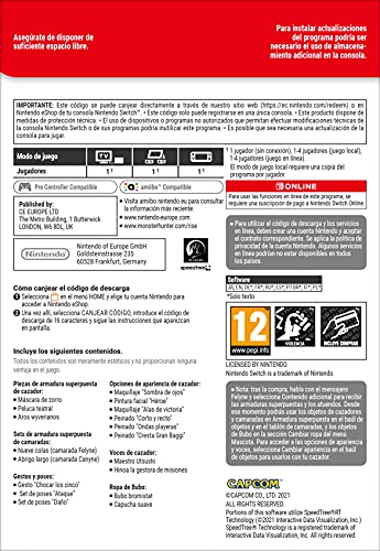 Monster Hunter Rise Pack 1 de DLC | Nintendo Switch - Código de descarga