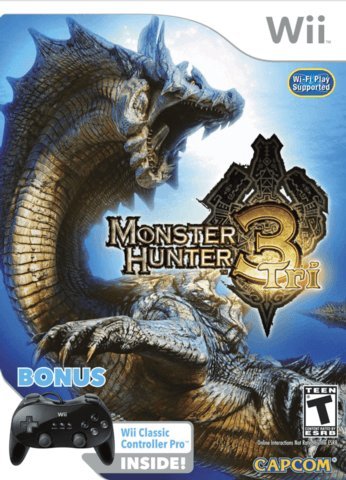 Monster Hunter Tri + Wii Controller