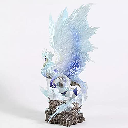 Monster Hunter World: Iceborne Velkhana Estatua MHW Elder Dragon Figura De Colección Modelo De Juguete Anime Figura