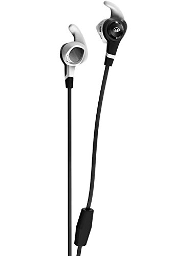 Monster iSport Strive - Auriculares Tipo In-Ear cableado con micrófono, Color Negro